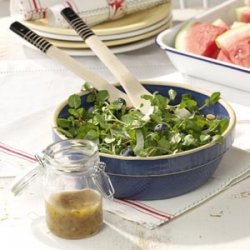 Watercress with Fennel & Berries recipe