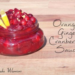 Ginger Cranberry Sauce recipe