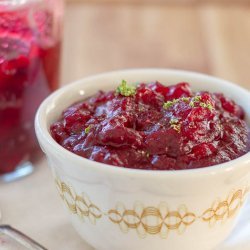 Grand Marnier Cranberry Sauce recipe