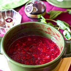 Cranberry Raspberry Sauce recipe