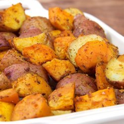 Roasted Herb Potato Medley recipe