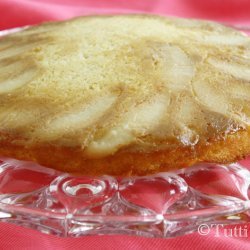 Pear Upside-Down Cake recipe