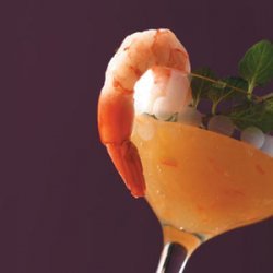 Shrimp with Orange Pineapple Sauce recipe