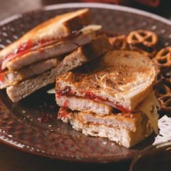 Breaded Turkey Sandwiches recipe