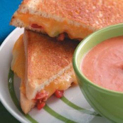 Grilled Tomato-Cheese Sandwiches recipe
