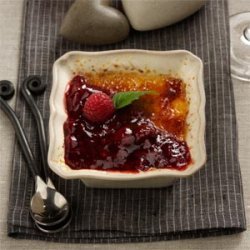 Red Raspberry Creme Brulee recipe
