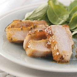 Pork Chops with Apricot Sauce recipe