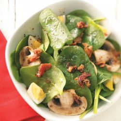 Super Spinach Salad for Two recipe