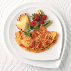 Colorful Cheese Omelet recipe