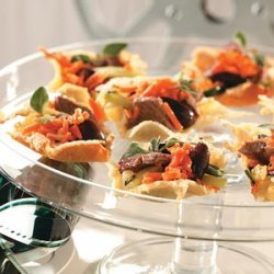 Steak Salad Baskets recipe