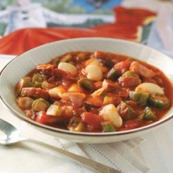 Okra and Butter Bean Stew recipe