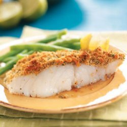 Crumb-Topped Baked Fish for Two recipe