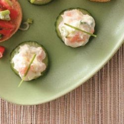 Shrimp & Cucumber Rounds recipe
