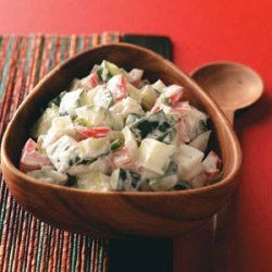 Cucumber Salad for Two recipe