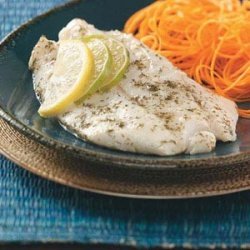 Lime-Marinated Orange Roughy for Two recipe