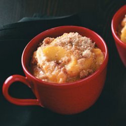 Peach Almond Crisp recipe