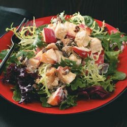 Peachy Chicken Salad recipe