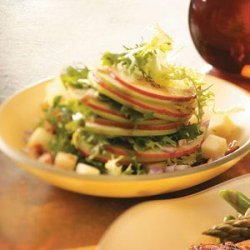 Apple Salad with Maple Vinaigrette recipe