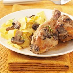 Rosemary Mushroom Chicken recipe