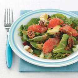Caramelized Grapefruit Salad recipe