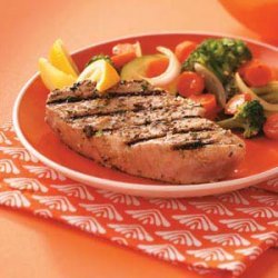 Grilled Tuna Steaks for Two recipe