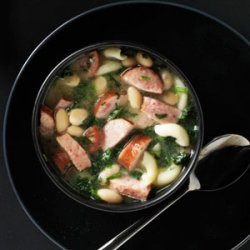 Kielbasa Spinach Soup recipe