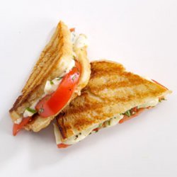 Tomato-Basil Grilled Cheese recipe