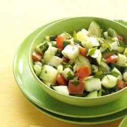 Minted Cucumber Salad recipe