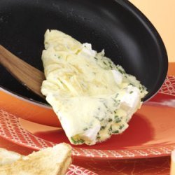 Cream Cheese & Chive Omelet recipe