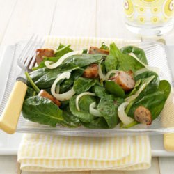 Sausage Spinach Salad recipe