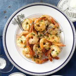 Garlicky Herbed Shrimp recipe