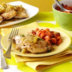 Chicken with Sweet Jalapeno Sauce recipe