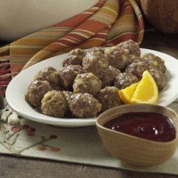 Meatballs with Cranberry Sauce recipe