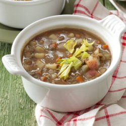 Meatless Lentil Soup recipe