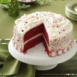 Peppermint Red Velvet Cake recipe
