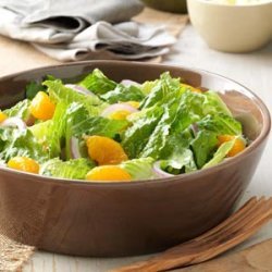 Romaine & Orange Salad with Lime Dressing recipe