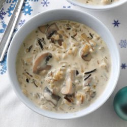 Wild Rice and Mushroom Soup recipe