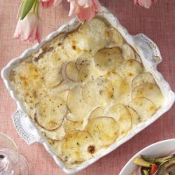 Parmesan Potatoes Au Gratin recipe