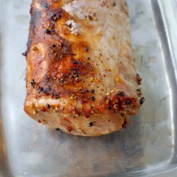 Pork Roast with Peach Sauce recipe