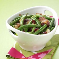 Maple-Glazed Green Beans recipe