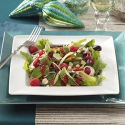 Smoked Gouda & Raspberry Salads recipe