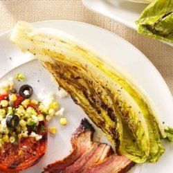 Grilled Romaine Hearts recipe