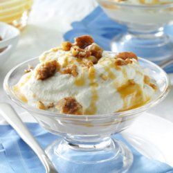 Maple Ricotta Mousse with Candied Pecans recipe
