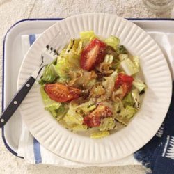 Grilled Romaine Toss recipe