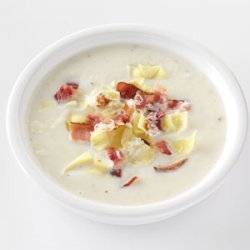 Artichoke & Bacon Cauliflower Soup recipe