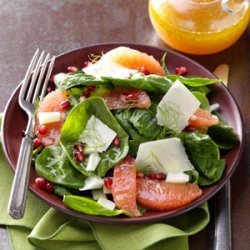 Ruby Red Spinach Salads recipe