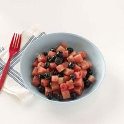 Watermelon-Blueberry Salad recipe
