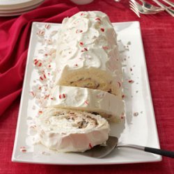 Peppermint Cake Rolls recipe