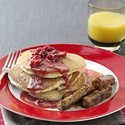 Cranberry Pancakes recipe
