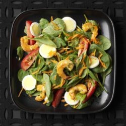 Shrimp & Spinach Salads recipe